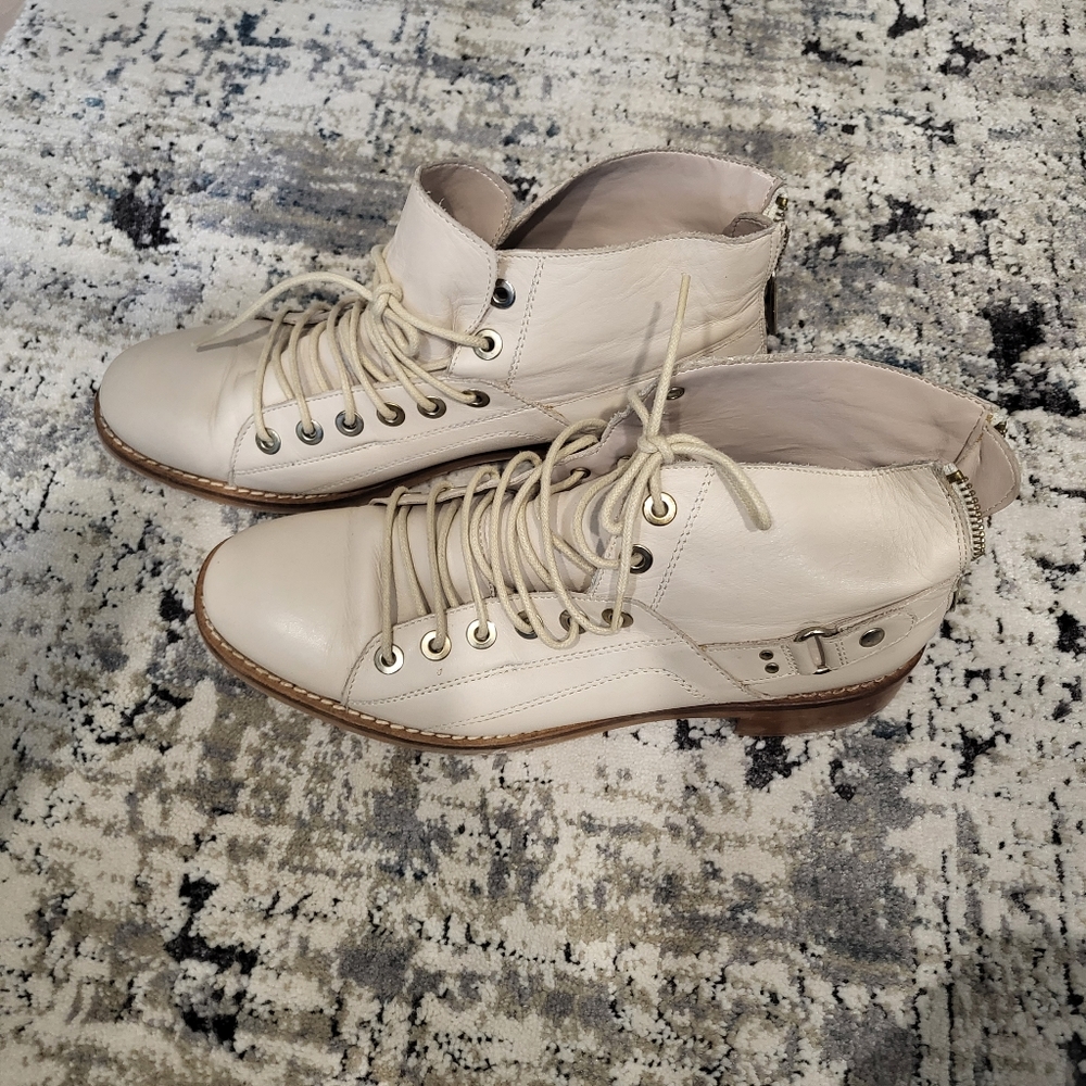 Zara lace up boots